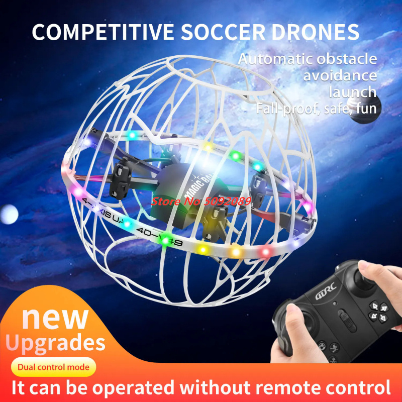 Rc Helicopter Gas - Drone RC intelligent à évitement d'obstacles,