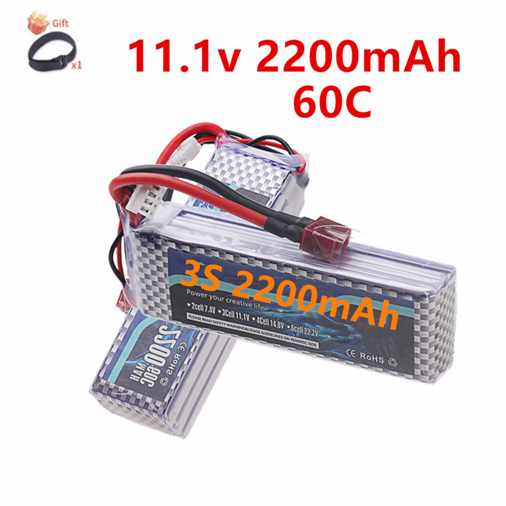 Rc Helicopter Coaxial - Batterie Lipo 3S 11.1V Deans T