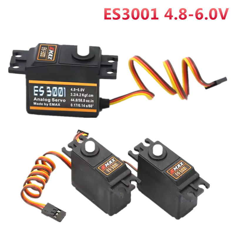 Rc Helicopter Servo - Servomoteur analogique standard EMAX ES3001 4.8-6.0V