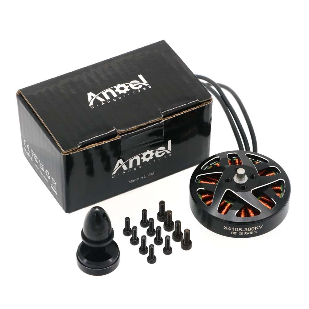 4 pièces UAngel 4108 X4108 380 - Rc Helicopter Large avis et prix