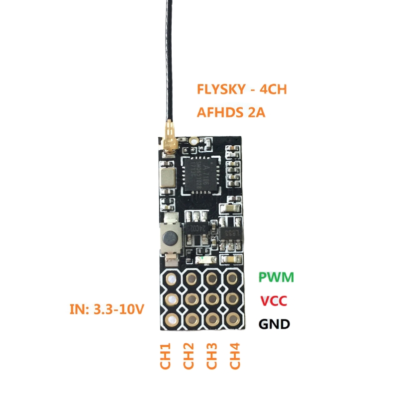 Récepteur Flysky FS2A Mini 4CH - Rc Helicopter Battery avis et prix
