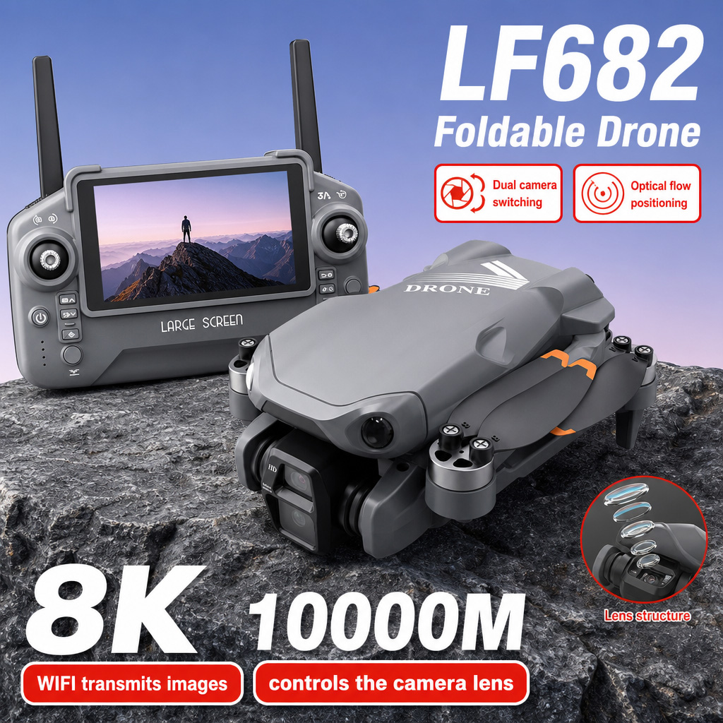 Drone photo aérien LF682 8K HD - Rc Helicopter Electric avis et prix
