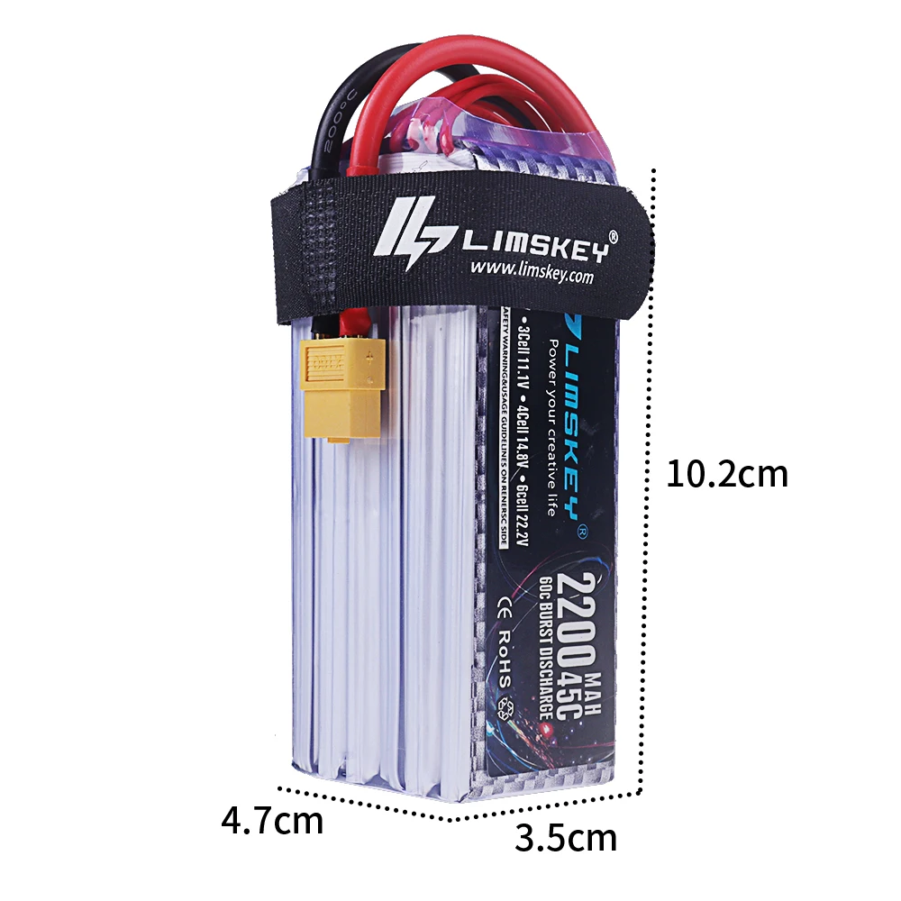 Batterie LiPo 22.2V 2200mAh 45 - Rc Helicopter Electric avis et prix