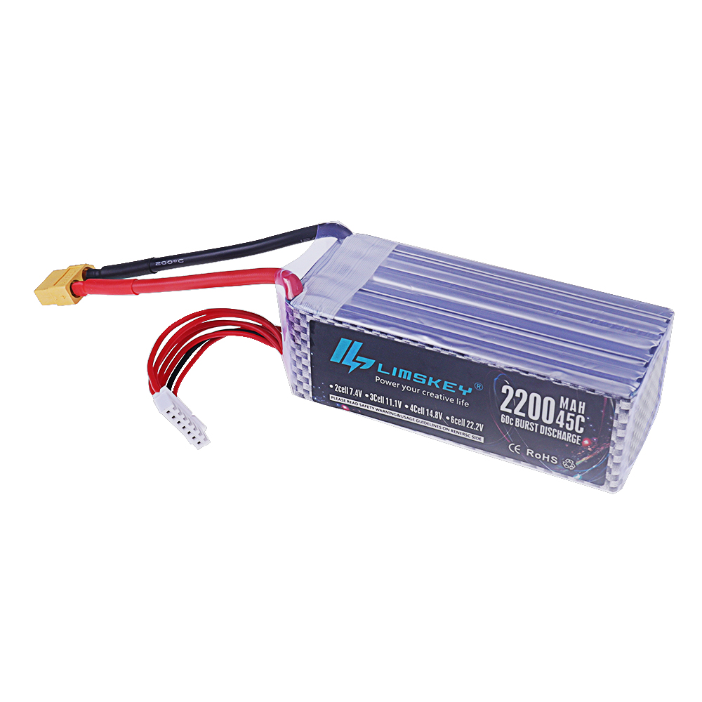 Batterie LiPo 22.2V 2200mAh 45 - Rc Helicopter Electric avis et prix